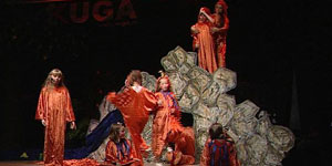 Gegci u Kugi.(slika:ORF) Gegci u Kugi.(slika:ORF)