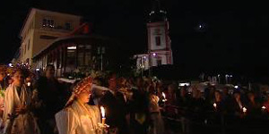 Procesija sa svicami. (slika: ORF) Procesija sa svicami. (slika: ORF)