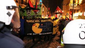 Proteste gegen den Burschenbundball 2012 