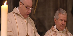 Biškup Žifković i biškup L&aacute;szl&oacute; Kiss-Rig&oacute; (slika: ORF)