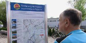 Staza naseljenja Poljanci. (slika: ORF)